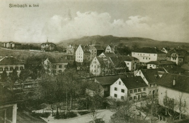 Ein Blick in Richtung Nordwesten, um 1912