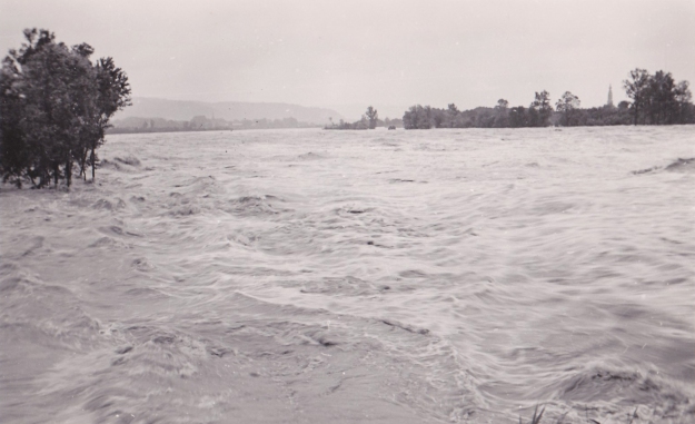 Inn-Hochwasser 1954 (Familienarchiv Lehner)