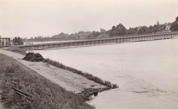 Inn-Hochwasser 1954 (Familienarchiv Lehner)