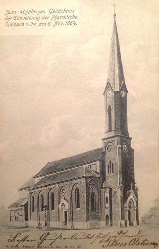 Pfarrkirche St. Marien zum 40. Jubiläum 1904