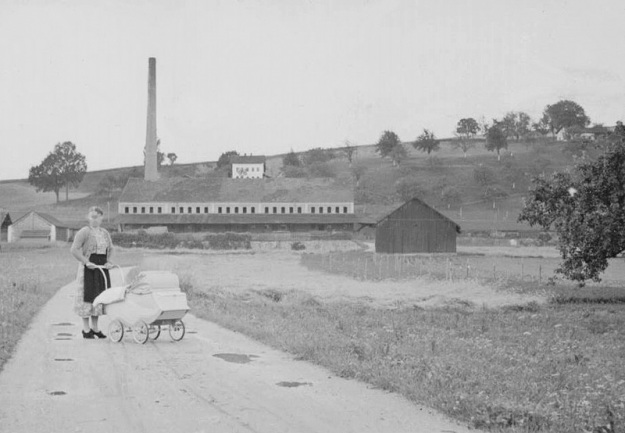 Die Ziegelei Scheiblhuber in Obersimbach (Archiv H. Huber)