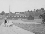 Die Ziegelei Scheiblhuber in Obersimbach (Archiv H. Huber)