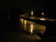 Innbrücke in der Nacht vom 2.-3. Juni 2013