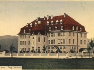 Ansicht der Höheren Töchterschule Institut Marienhöhe kurz nach ihrer Erbauung 1909