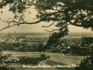 Blick auf Simbach und Braunau, um 1940