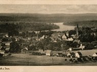 Ansicht von Simbach mit dem Inn